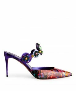 Christian Louboutin Miss Goldora Patent Leather Pumps 85 T022 Courts