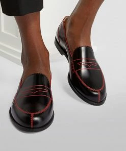 Christian Louboutin Mocalaureat Leather Loafers H358 -Christian Louboutin Online Shop christian louboutin mocalaureat leather loafers 16573113 32159775 1000