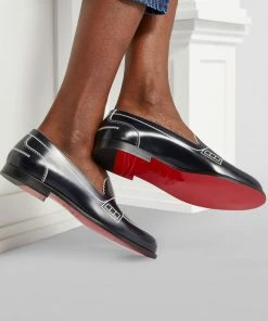 Christian Louboutin Mocalaureat Leather Loafers V023 -Christian Louboutin Online Shop christian louboutin mocalaureat leather loafers 16583936 32209326 1000