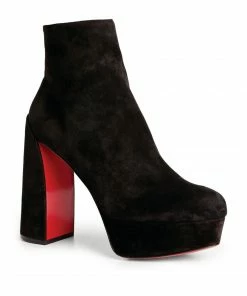 Christian Louboutin Movida Suede Boots 130 BK01 Ankle Boots 9 Christian Louboutin Movida Suede Boots 130 BK01 Ankle Boots -Christian Louboutin Online Shop christian louboutin movida suede boots 130 17764037 37247918 1000