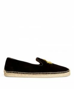 Christian Louboutin Nanou Orlato Velvet Espadrilles BK01 Loafers -Christian Louboutin Online Shop christian louboutin nanou orlato velvet espadrilles 16592687 32307512 1000