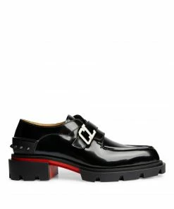 Christian Louboutin Our Georges Leather Brogues BK01 Smart Shoes