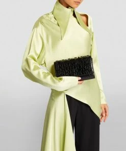 Christian Louboutin Paloma Embellished Patent Leather Clutch Bag CM53 Top Handle Bags -Christian Louboutin Online Shop christian louboutin paloma embellished patent leather clutch bag 17510017 37302818 1000