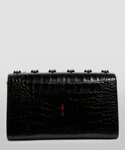 Christian Louboutin Paloma Embellished Patent Leather Clutch Bag CM53 Top Handle Bags -Christian Louboutin Online Shop christian louboutin paloma embellished patent leather clutch bag 17510017 37304219 1000