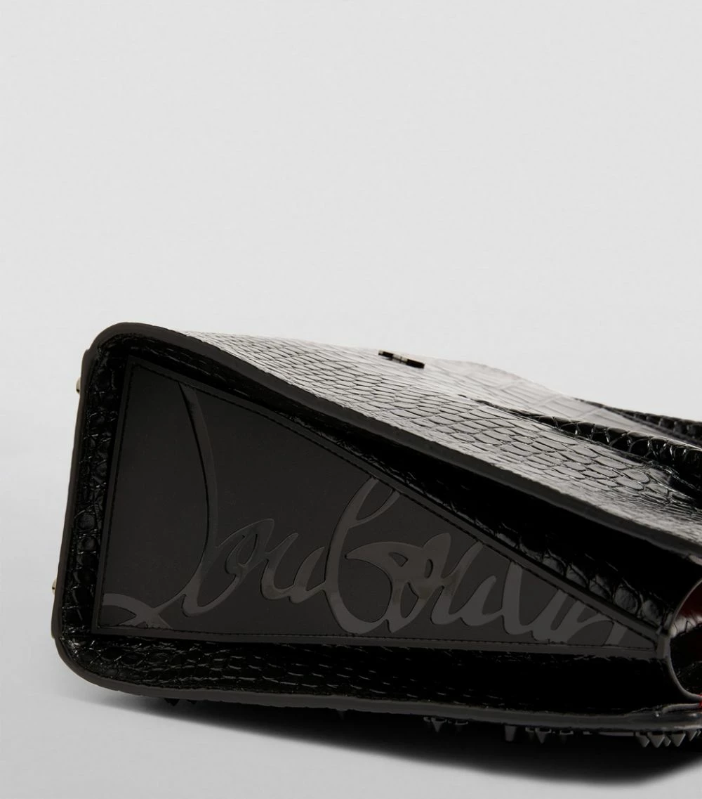 Christian Louboutin Paloma Embellished Patent Leather Tote Bag CM53 Top Handle Bags 8 Christian Louboutin Paloma Embellished Patent Leather Tote Bag CM53 Top Handle Bags - Image 8