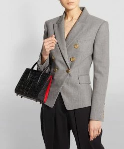 Christian Louboutin Paloma Mini Leather Top-Handle Bag B287 Top Handle Bags -Christian Louboutin Online Shop christian louboutin paloma mini leather top handle bag 16573147 32160469 1000