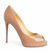 Christian Louboutin Patent Leather New Very Prive Pumps 120 PK1A Heeled Sandals