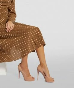 Christian Louboutin Patent Leather New Very Prive Pumps 120 PK1A Heeled Sandals -Christian Louboutin Online Shop christian louboutin patent leather new very prive pumps 120 16623002 32316024 1000