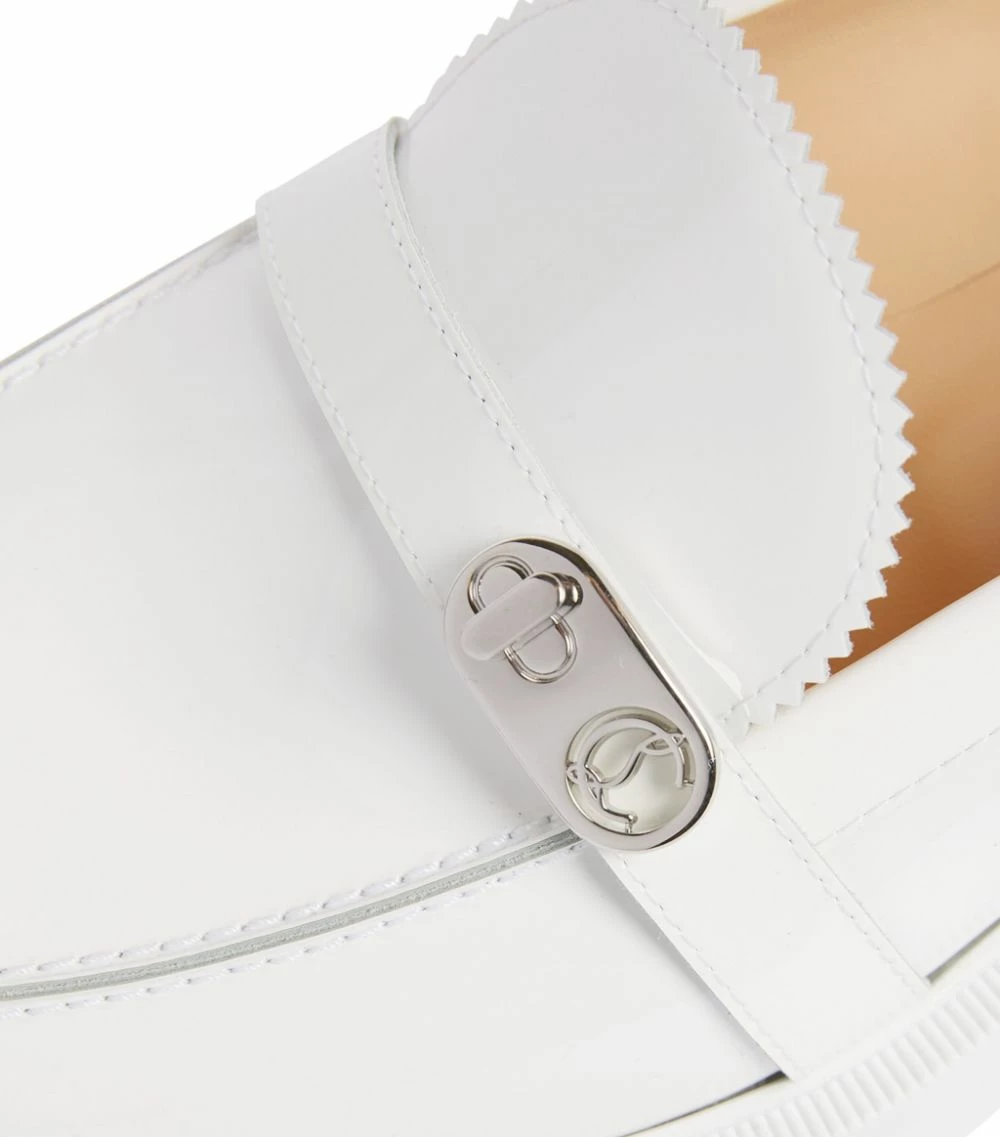 Christian Louboutin Patent Lock Woody Loafers W222 8 Christian Louboutin Patent Lock Woody Loafers W222 - Image 8