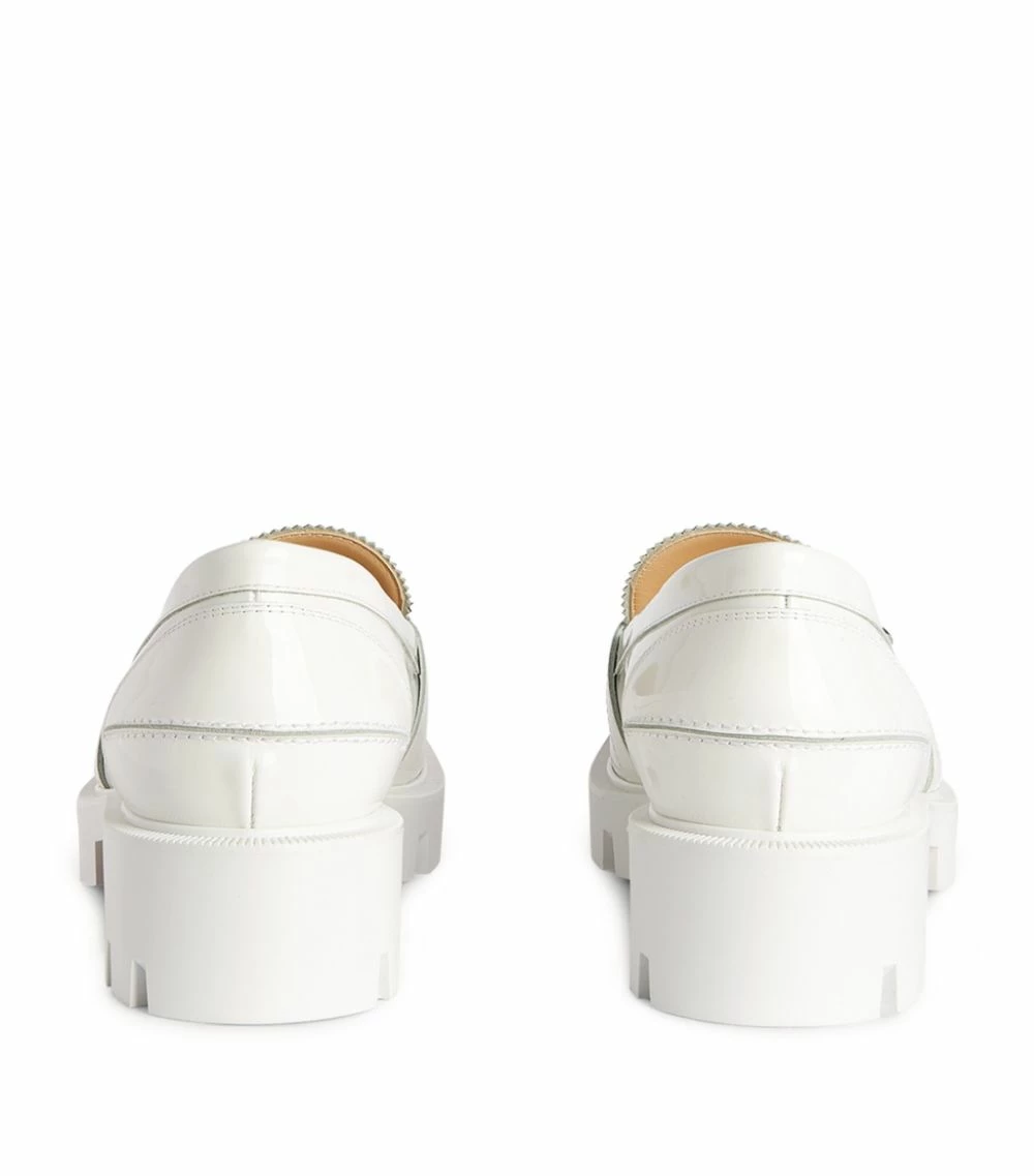 Christian Louboutin Patent Lock Woody Loafers W222 3 Christian Louboutin Patent Lock Woody Loafers W222 - Image 3