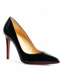 Christian Louboutin Pigalle Patent Leather Pumps 100 BK01 Courts