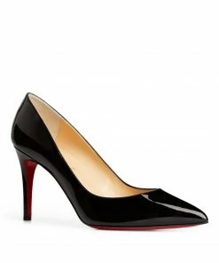 Christian Louboutin Pigalle Patent Leather Pumps 85 BK01 Courts