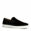 Christian Louboutin Pik Boat Studded Suede Sneakers CM53 Slip-On Sneakers