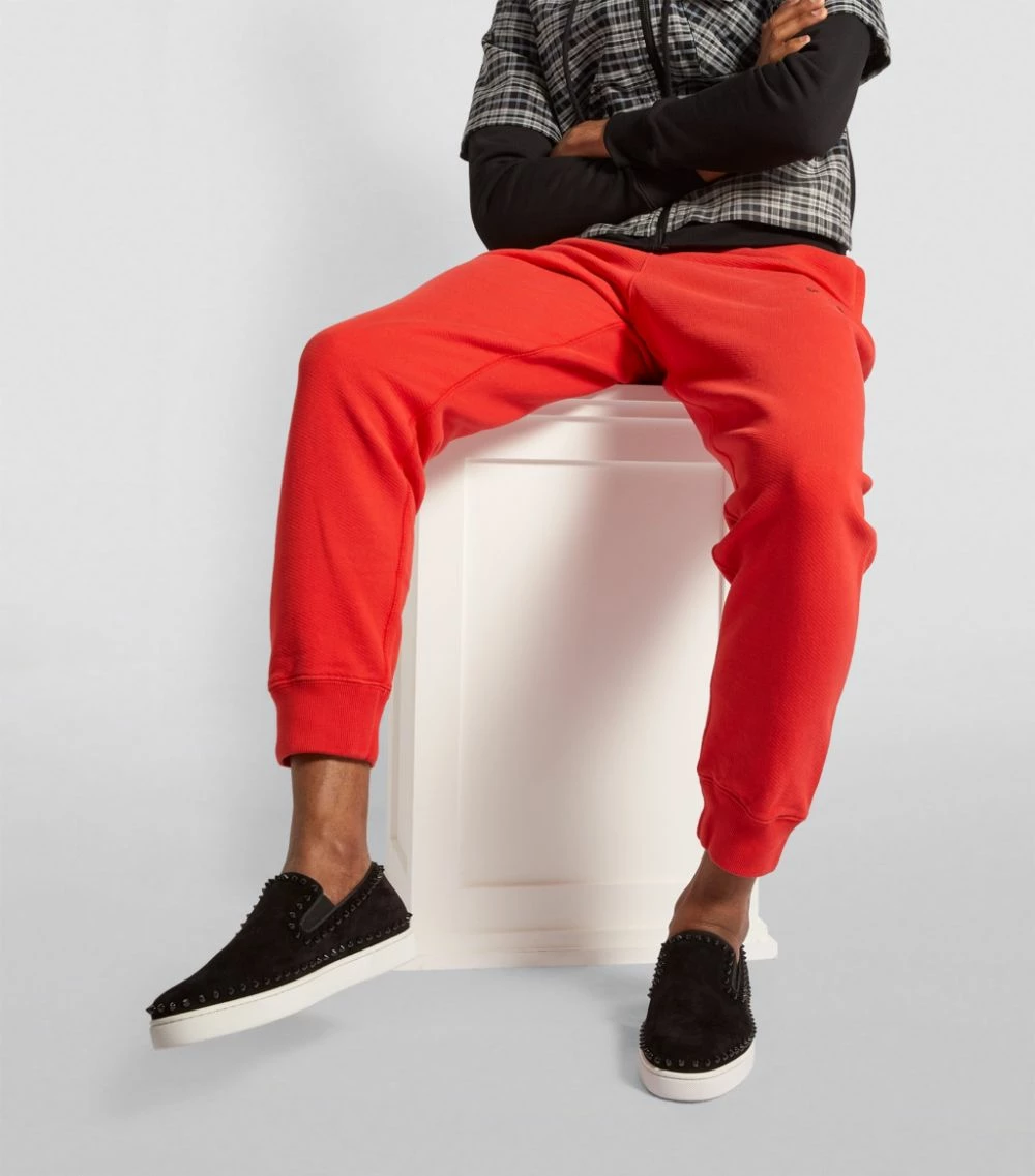 Christian Louboutin Pik Boat Studded Suede Sneakers CM53 Slip-On Sneakers 6 Christian Louboutin Pik Boat Studded Suede Sneakers CM53 Slip-On Sneakers - Image 6