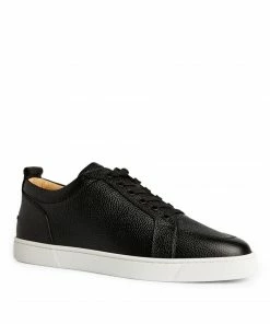 Christian Louboutin Rantulow Leather Sneakers BK01 Slip-On Sneakers