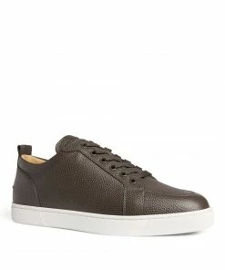 Christian Louboutin Rantulow Leather Sneakers E424 Low-Top Sneakers