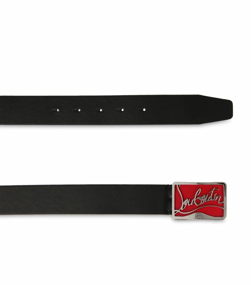 Christian Louboutin Ricky Leather Belt H779 Belts 2 Christian Louboutin Ricky Leather Belt H779 Belts - Image 2