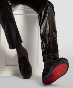 Christian Louboutin Rollerboat Leather Slip-On Sneakers B049 -Christian Louboutin Online Shop christian louboutin rollerboat leather slip on sneakers 16565787 32138418 1000