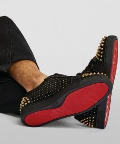 Christian Louboutin Seavaste 2 Plume Suede Sneakers H509 Low-Top Sneakers -Christian Louboutin Online Shop christian louboutin seavaste 2 plume suede sneakers 16873508 33436445 1000