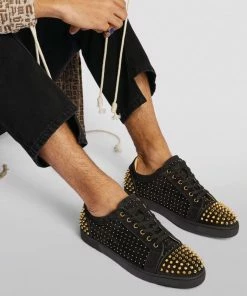 Christian Louboutin Seavaste 2 Plume Suede Sneakers H509 Low-Top Sneakers -Christian Louboutin Online Shop christian louboutin seavaste 2 plume suede sneakers 16873508 33437893 1000