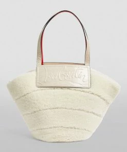 Christian Louboutin Shearling Loubishore Tote Bag W421 Tote Bags -Christian Louboutin Online Shop christian louboutin shearling loubishore tote bag 17643212 36982282 1000
