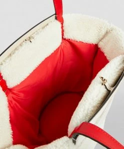 Christian Louboutin Shearling Loubishore Tote Bag W421 Tote Bags -Christian Louboutin Online Shop christian louboutin shearling loubishore tote bag 17643212 36982285 1000