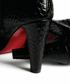 Christian Louboutin Slimini Leather Ankle Boots 85 BK01 -Christian Louboutin Online Shop christian louboutin slimini leather ankle boots 85 17286976 35319484 1000