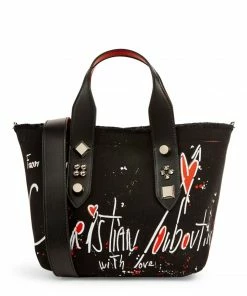 Christian Louboutin Small Canvas Frangibus Tote Bag B537 Tote Bags