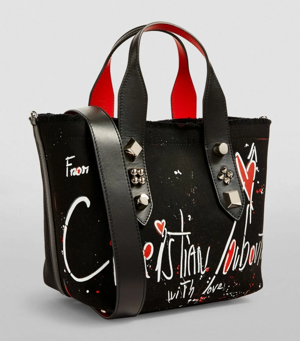 Christian Louboutin Small Canvas Frangibus Tote Bag B537 Tote Bags 3 Christian Louboutin Small Canvas Frangibus Tote Bag B537 Tote Bags - Image 3
