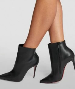 Christian Louboutin So Kate Leather Boots 100 BK01 Ankle Boots -Christian Louboutin Online Shop christian louboutin so kate leather boots 100 16703662 37487045 1000