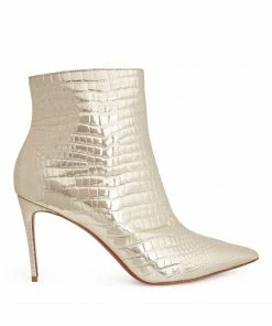 Christian Louboutin So Kate Leather Boots 85 PL07 Ankle Boots