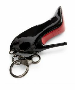 Christian Louboutin So Kate Leather Keyring BK01 Keychains -Christian Louboutin Online Shop christian louboutin so kate leather keyring 17494534 37310960 1000