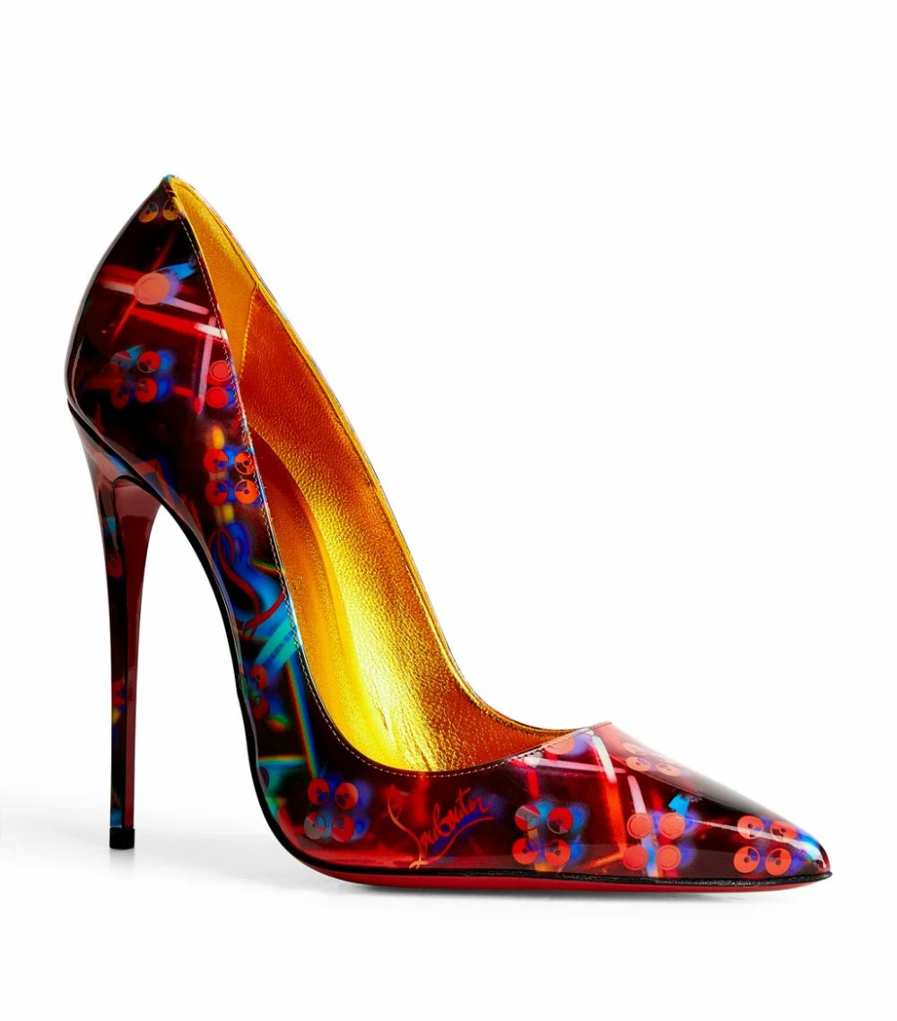 Christian Louboutin So Kate Patent Leather Discolaser Pumps 120 J903 Courts 5 Christian Louboutin So Kate Patent Leather Discolaser Pumps 120 J903 Courts - Image 5