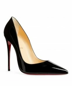 Christian Louboutin So Kate Patent Leather Pumps 120 BK01 Courts