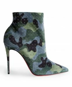 Christian Louboutin So Kate Plume Ankle Boots 100 M251