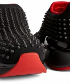 Christian Louboutin Spike Sock Leather Sneakers B026 Slip-On Sneakers -Christian Louboutin Online Shop christian louboutin spike sock leather sneakers 16600478 32307465 1000
