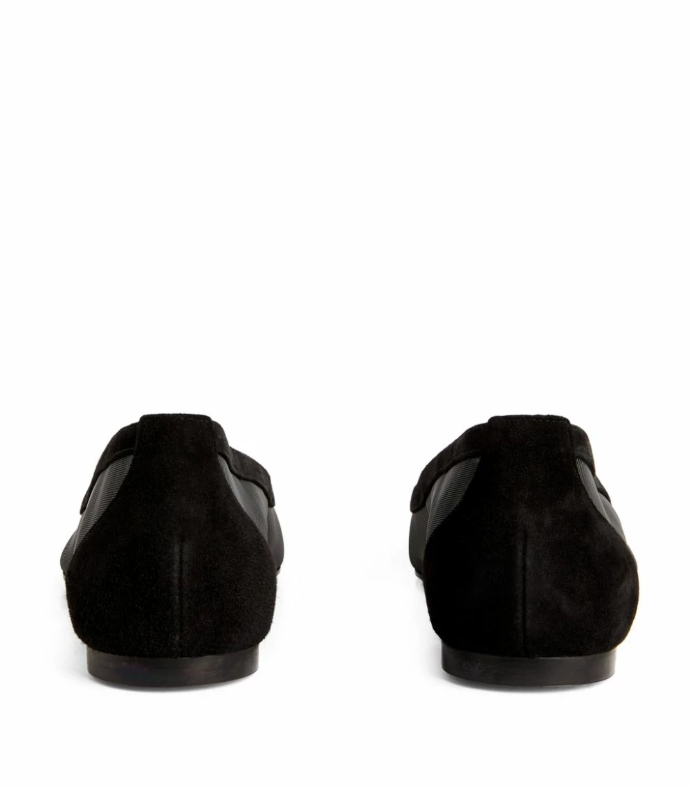 Christian Louboutin Suede Mesh-Panel Galativi Flats CM47 Ballet Flats 3 Christian Louboutin Suede Mesh-Panel Galativi Flats CM47 Ballet Flats - Image 3