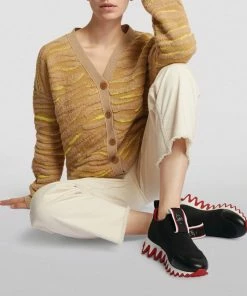 Christian Louboutin Tiketa Run Flat Sneakers BK01 Low-Top Sneakers -Christian Louboutin Online Shop christian louboutin tiketa run flat sneakers 17088500 34217560 1000