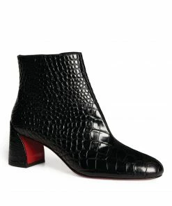 Christian Louboutin Turela Leather Ankle Boots 55 BK01 -Christian Louboutin Online Shop christian louboutin turela leather ankle boots 55 17284002 35298147 1000