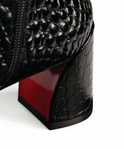 Christian Louboutin Turela Leather Ankle Boots 55 BK01 -Christian Louboutin Online Shop christian louboutin turela leather ankle boots 55 17284002 35298157 1000