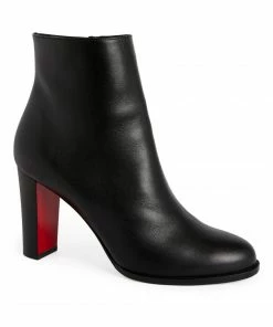 Christian Louboutin Turela Leather Ankle Boots 85 BK01