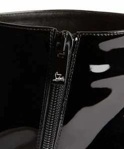 Christian Louboutin Turela Patent Leather Ankle Boots 55 BK01 -Christian Louboutin Online Shop christian louboutin turela patent leather ankle boots 55 17762853 37307943 1000