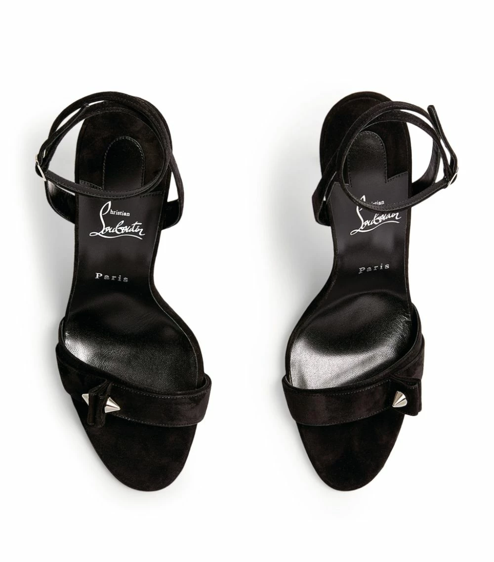 Christian Louboutin Umberta Leather Sandals 100 B439 Heel Sandals 3 Christian Louboutin Umberta Leather Sandals 100 B439 Heel Sandals - Image 3