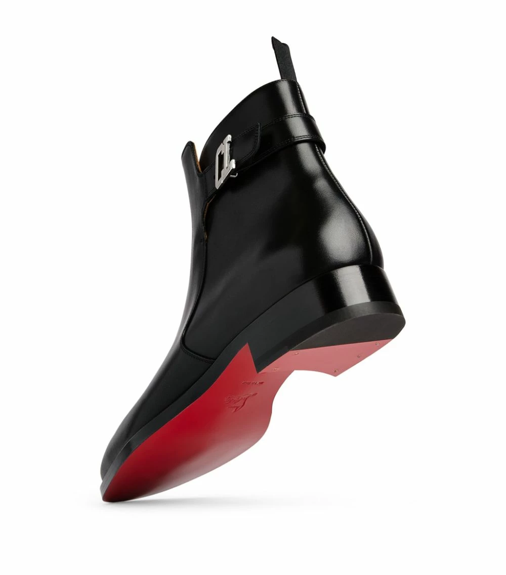 Christian Louboutin Validobi Leather Chelsea Boots BK01 7 Christian Louboutin Validobi Leather Chelsea Boots BK01 - Image 7