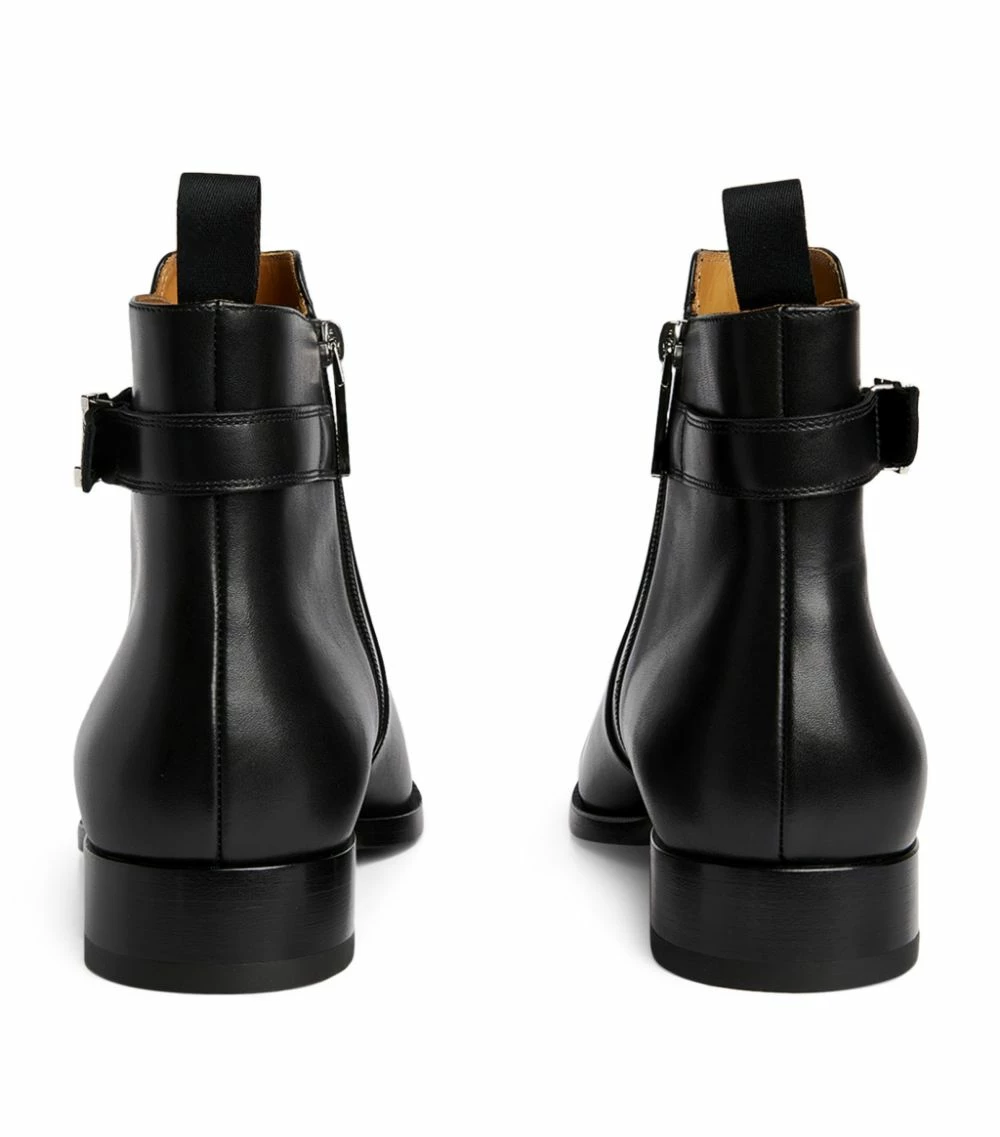 Christian Louboutin Validobi Leather Chelsea Boots BK01 4 Christian Louboutin Validobi Leather Chelsea Boots BK01 - Image 4