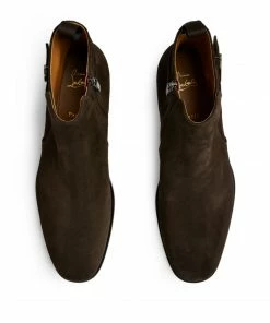 Christian Louboutin Validobi Suede Chelsea Boots BW1E -Christian Louboutin Online Shop christian louboutin validobi suede chelsea boots 17765921 37493809 1000