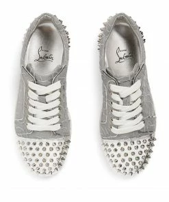 Christian Louboutin Veira Studded Sneakers SV20 Low-Top Sneakers -Christian Louboutin Online Shop christian louboutin veira studded sneakers 17763601 37327988 1000