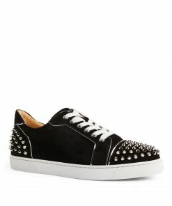 Christian Louboutin Vieira 2 Suede Low-Top Sneakers BK65