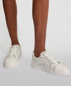 Christian Louboutin Vieira Bordo Strass Leather Sneakers W396 Low-Top Sneakers -Christian Louboutin Online Shop christian louboutin vieira bordo strass leather sneakers 17287756 35317941 1000