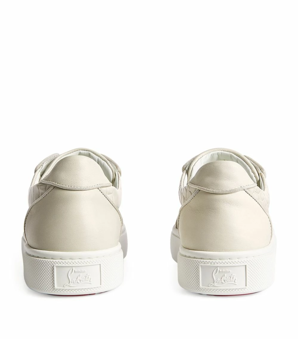 Christian Louboutin Vieirissima Croc-Embossed Leather Sneakers 3127 Low-Top Sneakers 4 Christian Louboutin Vieirissima Croc-Embossed Leather Sneakers 3127 Low-Top Sneakers - Image 4